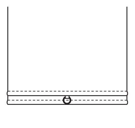 Fancy - double lathe with bay and optional tassel or tab and ring (BB5)